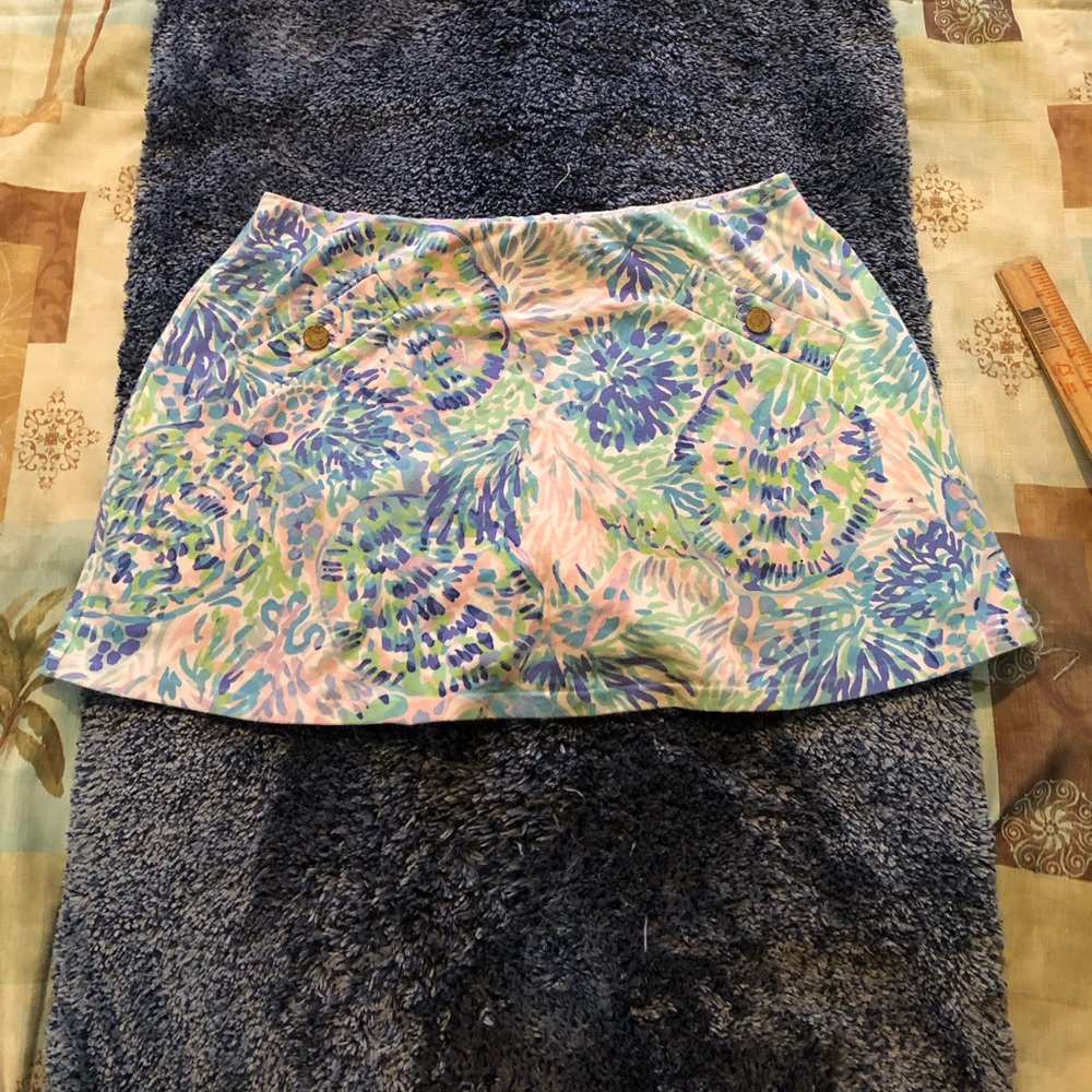 Lilly Pulitzer Floral Patterned Women's Skirt